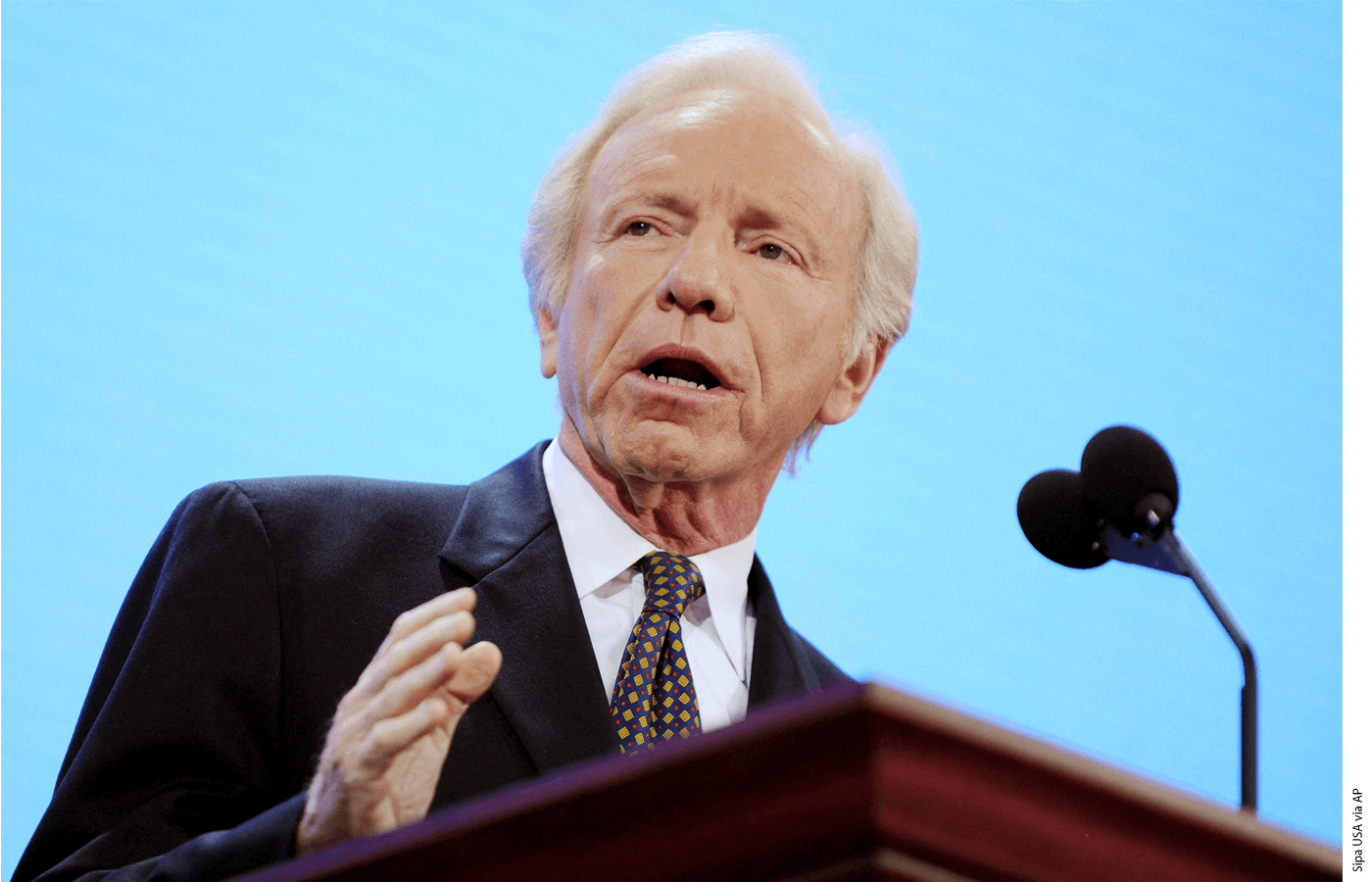 Sen. Joseph Lieberman (I-CT) during the Republican National Convention at the Xcel Energy Center in Saint-Paul, MN, USA on September 2nd, 2008.