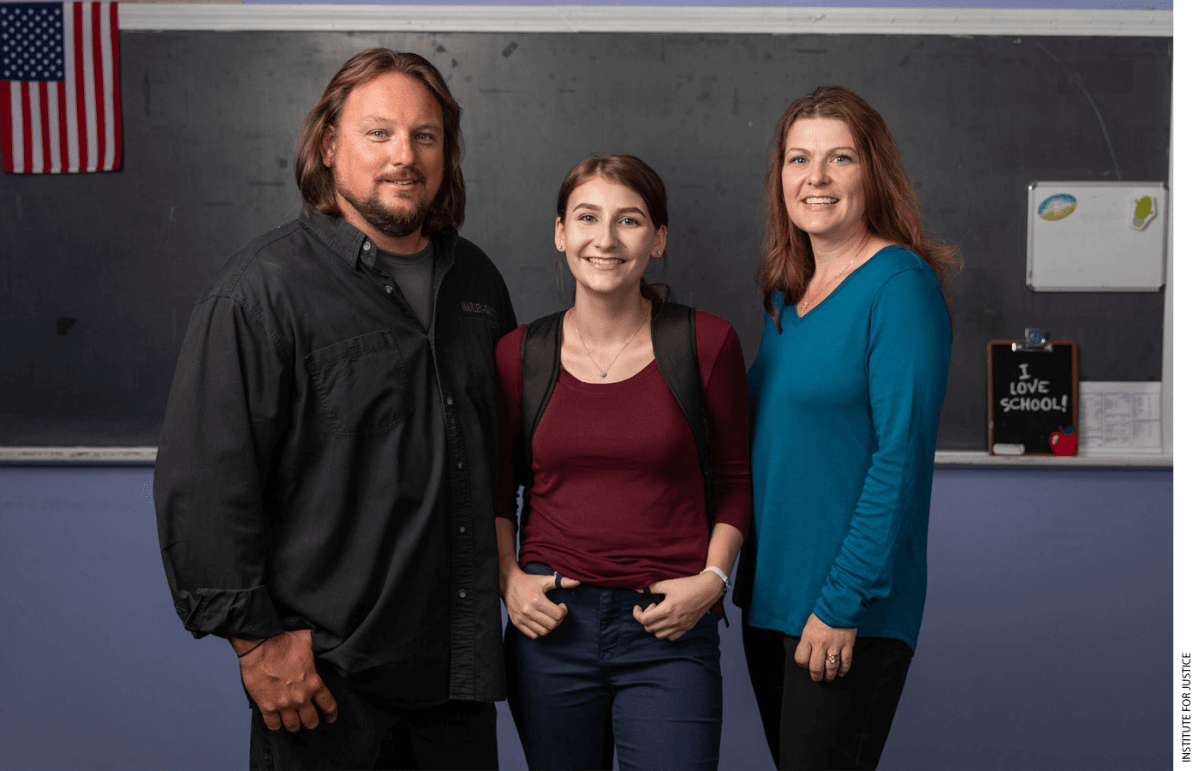 Plaintiffs Dave and Amy Carson received no tuition assistance from the town of Glenburn, Maine, for their daughter Olivia to attend Bangor Christian Schools.