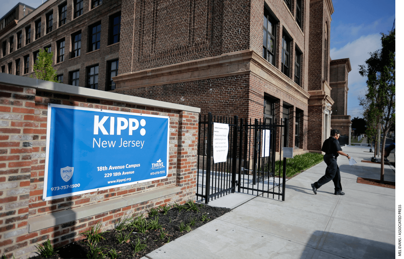 KIPP Thrive Academy opened in the closed district Eighteenth Avenue School in 2015, one example of the public education reform efforts of the One Newark plan.